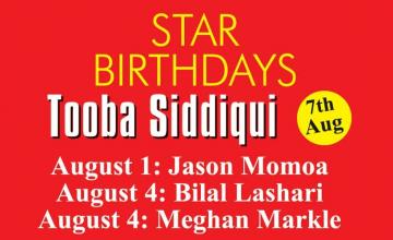 STAR BIRTHDAYS Tooba Siddiqui