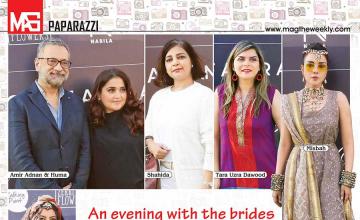 An evening with the brides