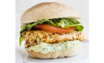 Lime and Chilli Chicken Burger