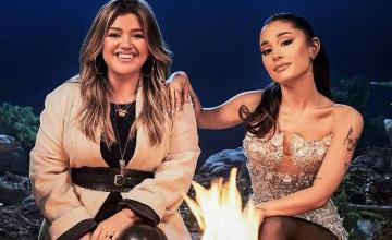 Kelly Clarkson and Ariana Grande went head-to-head in a sing-off on Jimmy Fallon's new game show