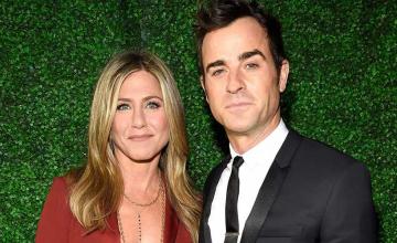 Jennifer Aniston and ex Justin Theroux crossed paths for a project four years after their split