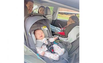 Nurses call this newborn the 'Tesla Baby' after mom gave birth while the car was in autopilot