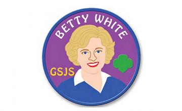 Girl scouts honour Betty White with commemorative patch