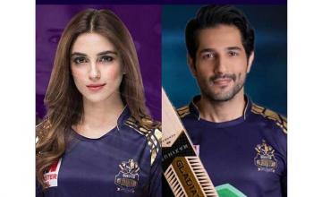 Quetta Gladiators’ franchise has Maya Ali and Bilal Ashraf as official brand ambassadors