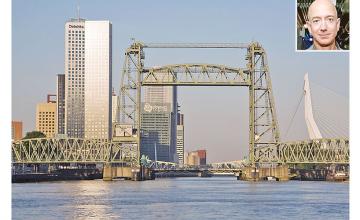 Historic Dutch bridge being temporarily dismantled to accommodate Jeff Bezos' yacht