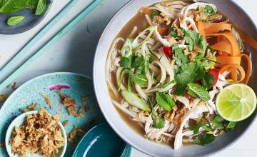 One-pot Chinese Chicken Noodle Soup
