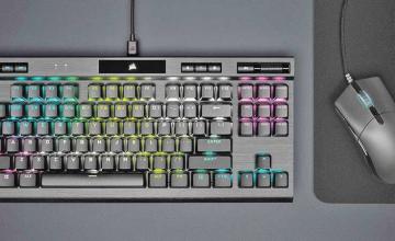 Corsair’s K70 gaming keyboard is now updated with more responsive optical switches