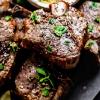 Lamb Steak with Barbecue Sauce