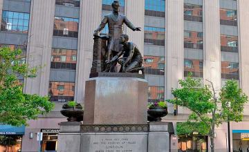 Statue of formerly enslaved man kneeling before President Lincoln is removed in Boston