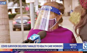 Grandma who survived covid-19 delivers 800 handmade tamales to health care workers in LA