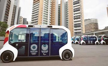 TOYOTA SUSPENDS USE OF SELF-DRIVING VEHICLES AFTER COLLISION WITH PARALYMPICS ATHLETE IN TOKYO
