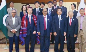 DIRECTOR GENERAL MINISTRY OF FOREIGN AFFAIRS JAPAN, MEETS PJBF