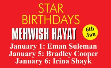 STAR BIRTHDAYS MEHWISH HAYAT