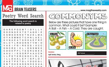 POETRY WORD SEARCH
