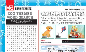 ZOO THEMED WORD SEARCH