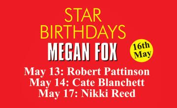 STAR BIRTHDAYS MEGAN FOX