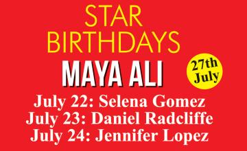 STAR BIRTHDAYS Maya Ali