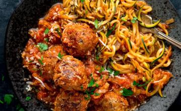 Satay Noodles and Meatballs