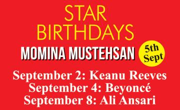 STAR BIRTHDAYS Momina Mustehsan