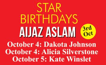 Star Birthdays Aijaz Aslam