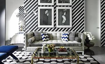 Decorate with stripes