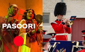 Military band of UK Hac goes viral for playing Pakistani pop hit song ‘Pasoori’