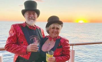 THE COUPLE WHO 'SOLD EVERYTHING' TO LIVE ON CRUISE SHIPS FOR THE REST OF THEIR LIVES