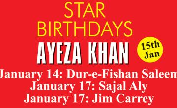 Star Birthdays: Ayeza Khan