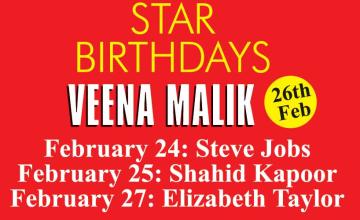Star Birthdays Veena Malik