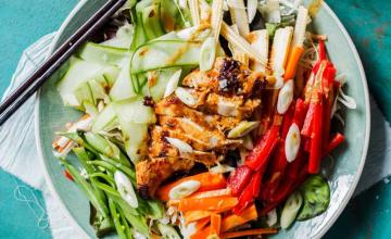 Chicken Satay Salad