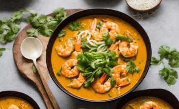 Prawn Laksa Curry Bowl