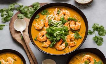 Prawn Laksa Curry Bowl