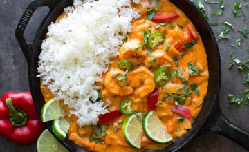 THAI COCONUT CURRY SHRIMP BOWL