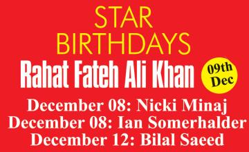 Star Birthdays: Rahat Fateh Ali Khan 