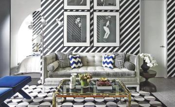 Decorate with stripes