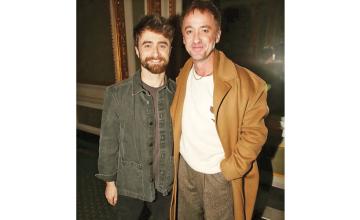 Daniel Radcliffe and Tom Felton reunite 24 years after first Harry Potter film