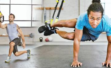 TRX EXERCISES TO BUILD FUNCTIONAL TOTAL-BODY MUSCLE