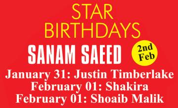 Star Birthdays: Sanam Saeed