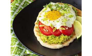 Avocado Breakfast Flatbread