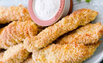 Coconut Crusted Chicken Tenders