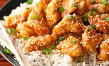 Honey Sesame Chicken Bowl