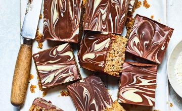 Chocolate Coconut Flapjacks