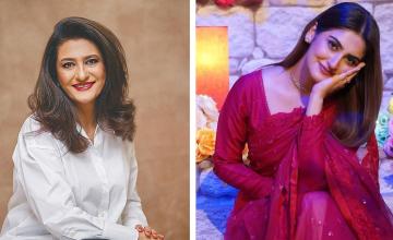 Saba Hameed reveals truth behind slapping Hiba Bukhari on drama set