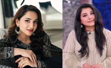 Actors react to wrong childhood photo of Yumna Zaidi published on show