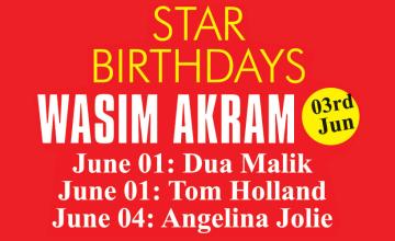 Star Birthdays : Wasim Akram