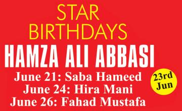 Star Birthdays: Hamza Ali Abbasi