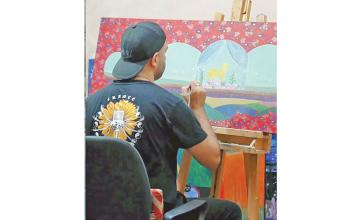 Painting exhibition visualises collective memory