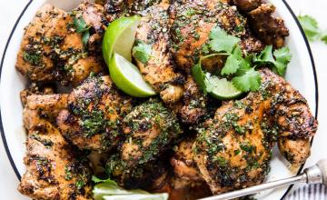 Cilantro Lime Chicken Thighs