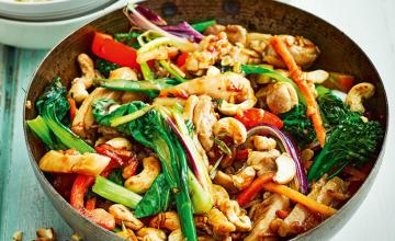 Chicken, Ginger and Oyster Sauce Stir Fry