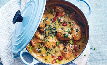 Creamy Tarragon Chicken Casserole